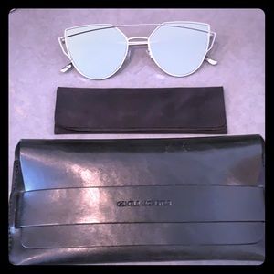 Gentle Monster Love Bug mirrored sunglasses